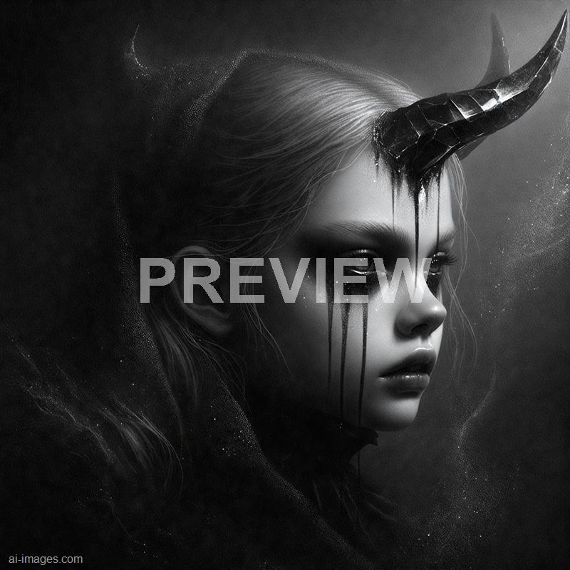 2344 - a-girl-with-a-transparent-horn-made-of-shimmering-bla_250420004813_Filename Text 2_02477_Filename Text 3